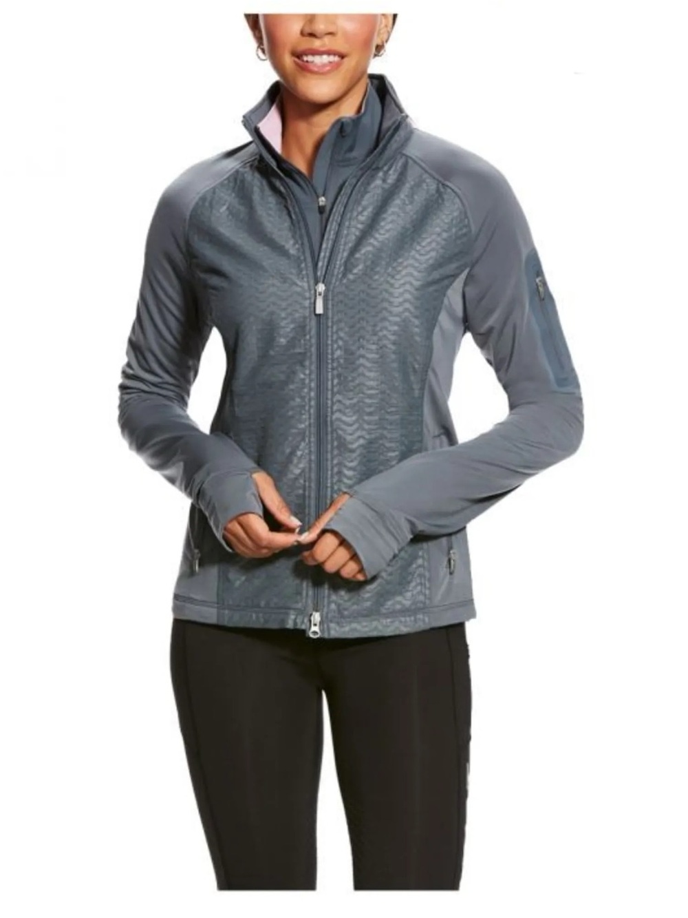 Ariat Women's Slate Gray Utility Softshell Jacket